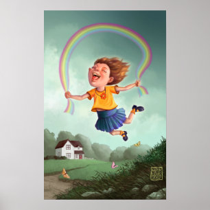 Hoppar över Rope Poster