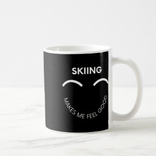 Hoppar över Slopes Mountain Winter Sports Glatt Al Kaffemugg