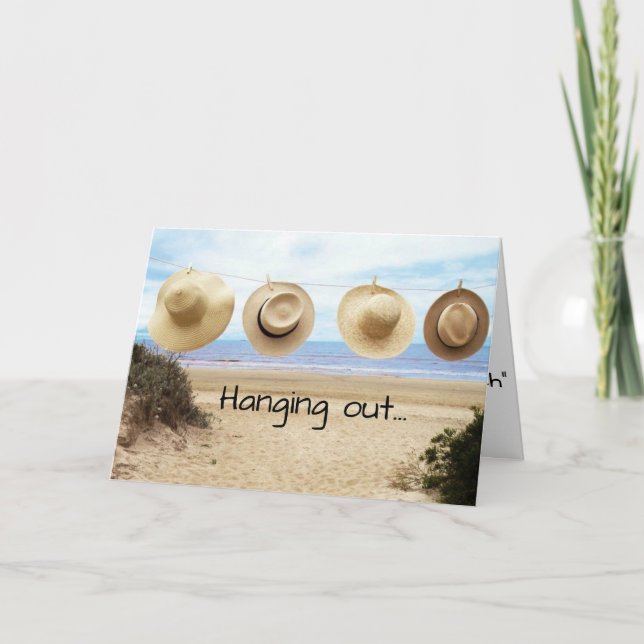 HOPPAS ATT DIN BIRTHDAY ÄR SOM EN DAG PÅ BACKET KORT (Framsida)