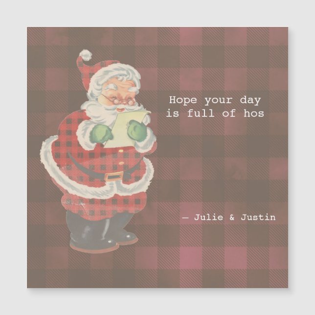 Hoppas att din dag är fullt på julafton skämtkort (Framsida)