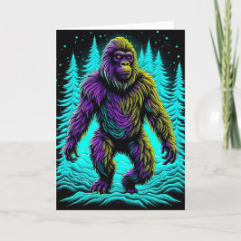 Hoppas att din födelsedag är Legendary Bigfoot Kort