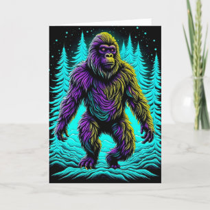 Hoppas att din födelsedag är Legendary Bigfoot Kort