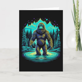 Hoppas att din födelsedag är Legendary Bigfoot Kort