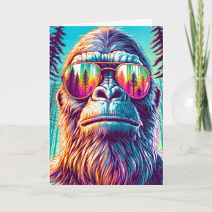 Hoppas att din födelsedag är Legendary Bigfoot Kort