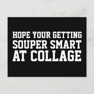 Hoppas att du får smart vykort