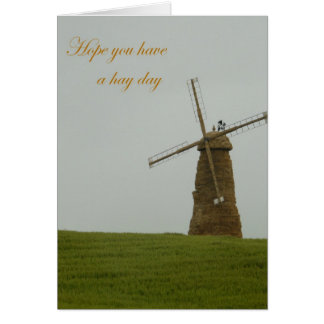 Hoppas att du har en hatt dag hälsningskort