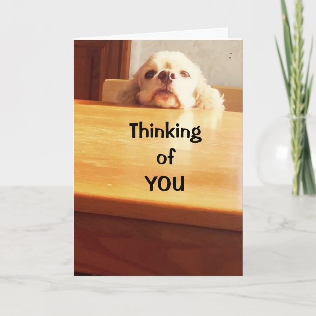 HOPPAS ATT DU KÄNNER "BÄTTRE" SNART! KORT (Framsida)