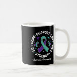 Hoppas att du stöder Kärlek livstidsförebyggande b Kaffemugg<br><div class="desc">Förhoppningsstöd till Kärlek Livslångt självmordsförebyggande medvetandegörande Månad</div>