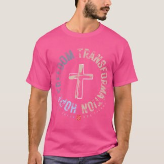 Hoppas att frihetsomvandlingen genom Jesus T Shirt