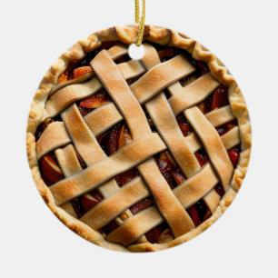 Hoppas att julen är Peachy Julgransprydnad Keramik
