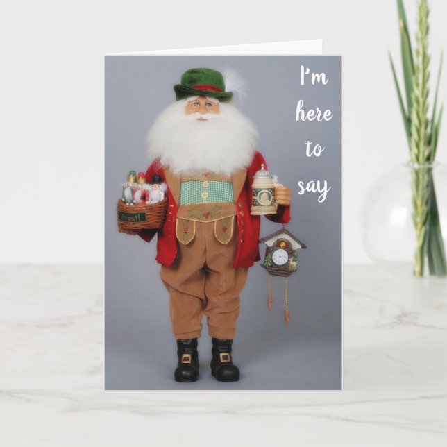 HOPPAS ATT KOMEN "CHRISTMAS ÖNSKEMÅL" ÄR SANT KORT (Framsida)
