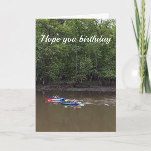 HOPPAS **DIN BIRTHDAY** ÄR SMOT OCH ENJÖBAR KORT