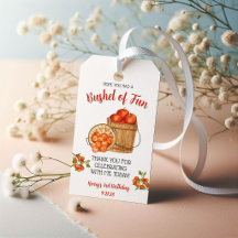 Hoppas du hade en massa kul! Apple-födelsedagsfest