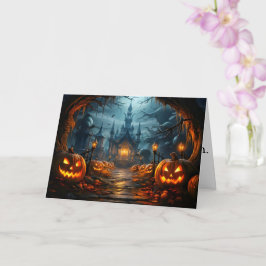 Hoppas du har Happy halloween Kort