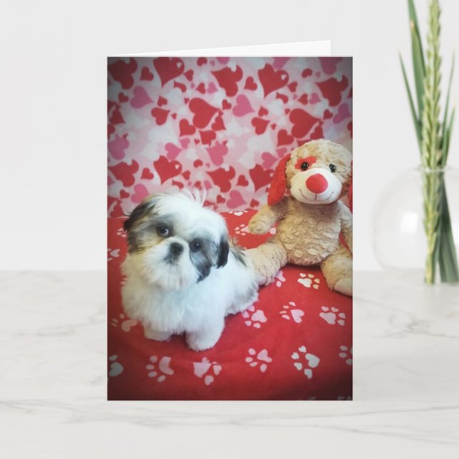 **HOPPAS DU SÄGER JA TILL MIN FRÅGA** VALENTINE KORT (Framsida)