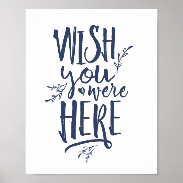 Hoppas du var här Bröllop Minnestavla skylt NAV (Framsidan)