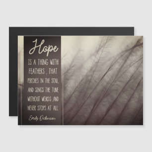 HOPPAS en sak med fjädrar