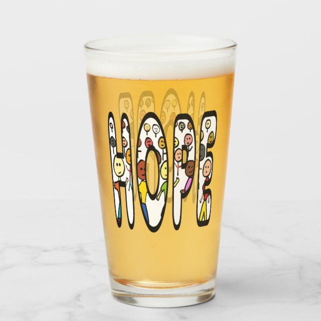 Hoppas Glaskopp (Framsida fylld)