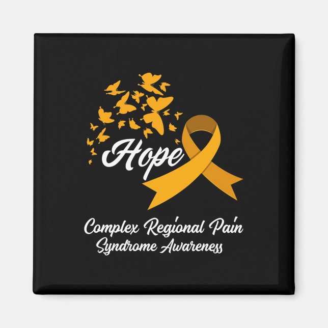 Hoppas komplex regional smärtsyndrom - medvetenhet magnet (Framsidan)