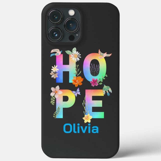 Hoppas konstnärligt positiv motiv inspirerande (Baksida)