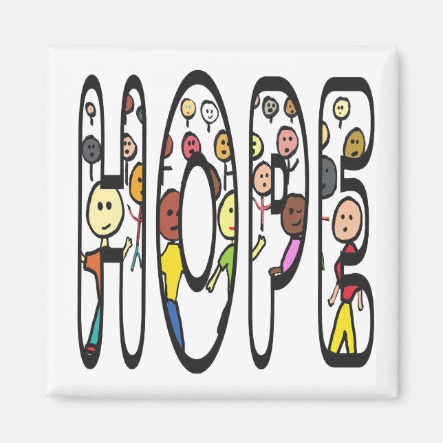 Hoppas Magnet (Framsidan)