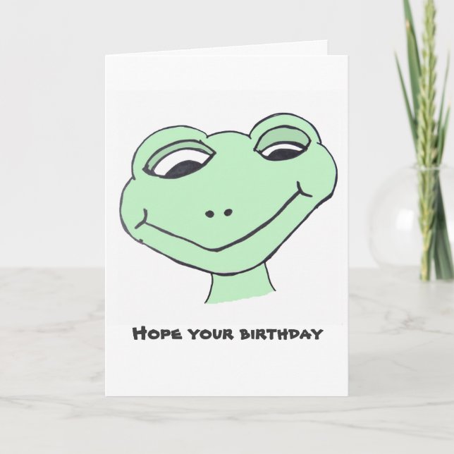 Hoppas på din födelsedag kort (Framsida)