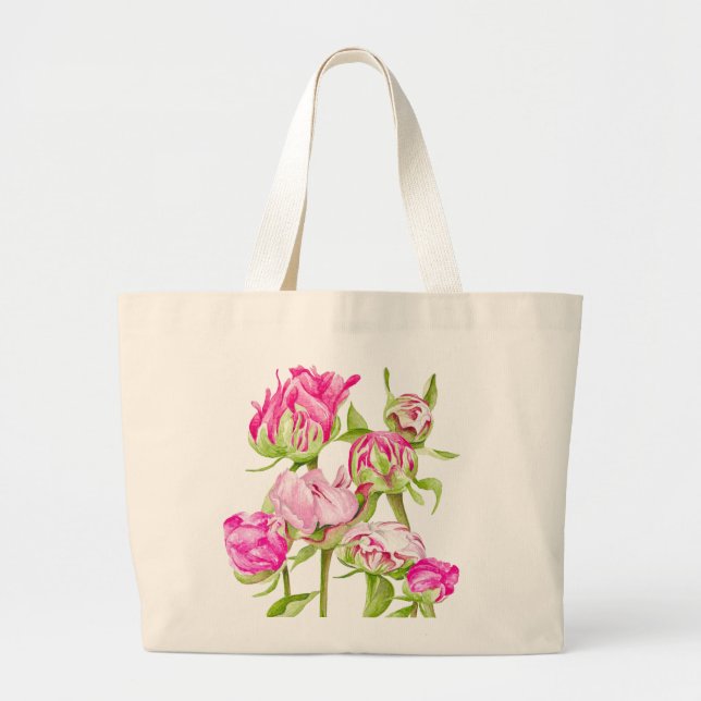 Hoppas på en Jumbo Tote Tygkasse (Framsidan)