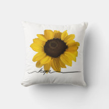 Hoppas på en realistisk solrosmålning av gult