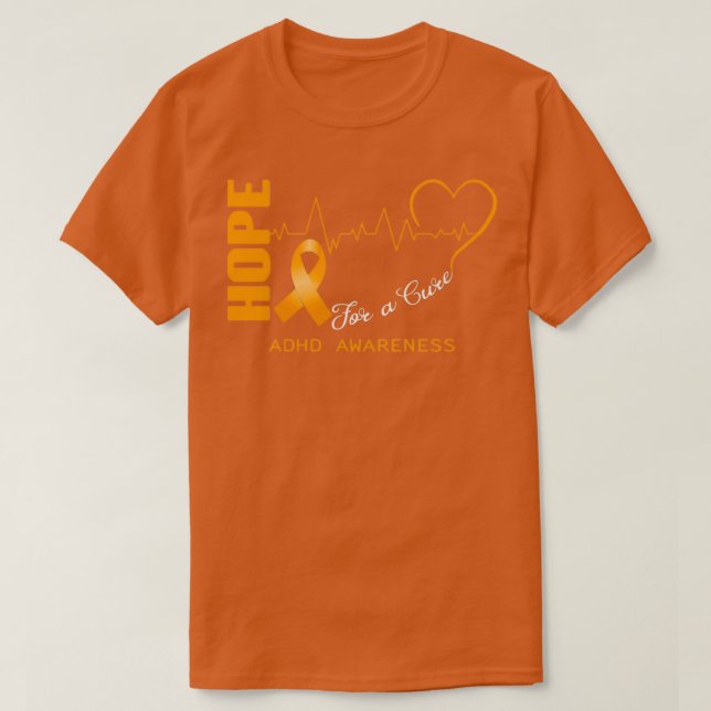 Hoppas på en ren ADHD-medvetenhet 1 T Shirt (Design framsida)