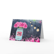 Hoppas på era födelsedagssparkler! (kort)