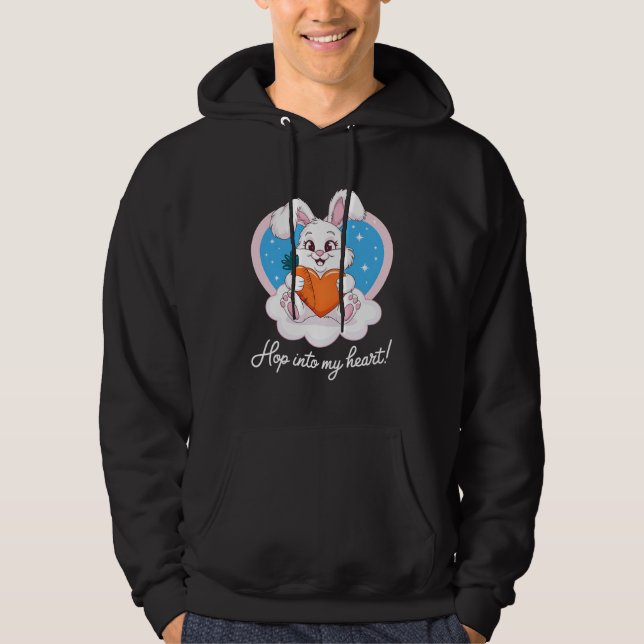 Hoppas på mitt hjärta | T-shirt Hoodie (Framsida)