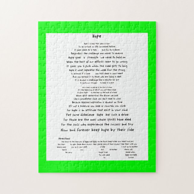 Hoppas Pussel (Vertikal)