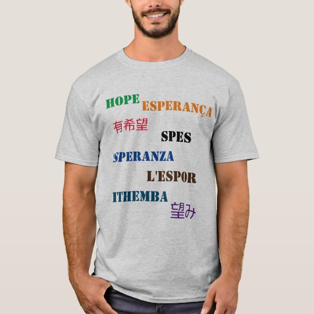 Hoppas T Shirt (Framsida)