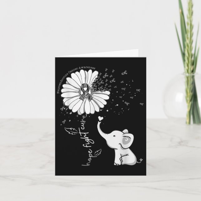 Hoppbekämpning mot Elephant Neuroendocrine Cancer  Kort (Framsida)