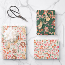 Hoppdjur som omsluter Pappra platta Lakan-uppsättn