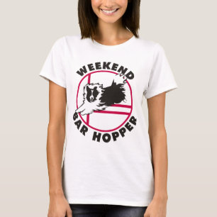 Hopper för pub för Sheltie Agilityhelg T Shirt