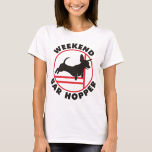 Hopper för pub för taxAgilityhelg T-shirt