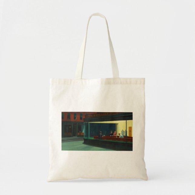 Hopper's Nighthawks Tygkasse (Framsidan)