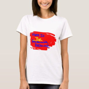 Hoppet är förnyad resurs t shirt