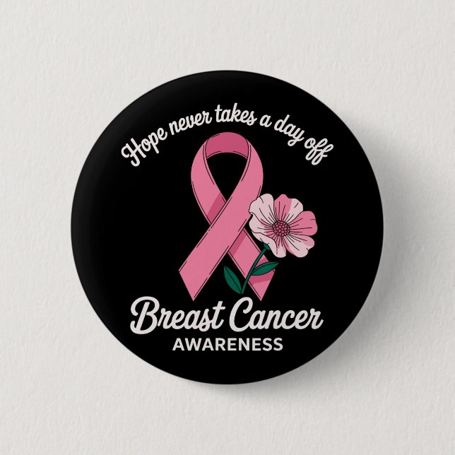 Hoppet Breast Cancer Awareness Support Knapp (Framsida)