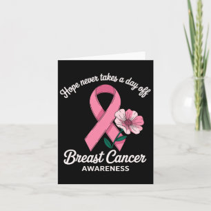 Hoppet Breast Cancer Awareness Support Kort