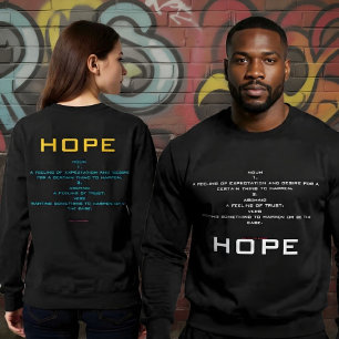 Hoppet definierat t shirt