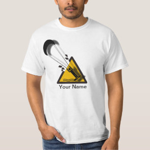 Hoppet. Drake som surfar humorskjortan Tee