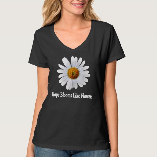 Hoppet ger styrka t shirt (Framsida)