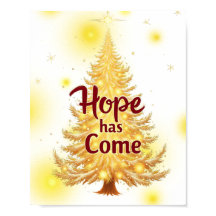 Hoppet har Kom julmurskonst