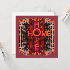 Hoppet hemhälsningskort