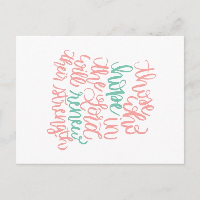 Hoppet i Lord Postcard Vykort (Framsida)