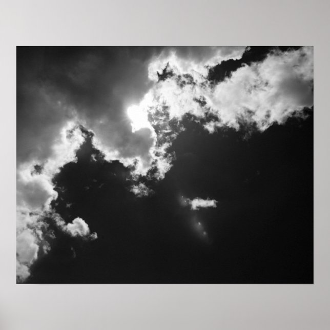 Hoppet i molnens silver. poster (Framsidan)