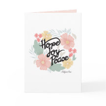 Hoppet, Joy, fredsuppmunkningskort