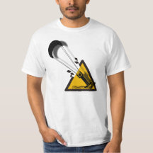 Hoppet. Kite surfing humor shirt